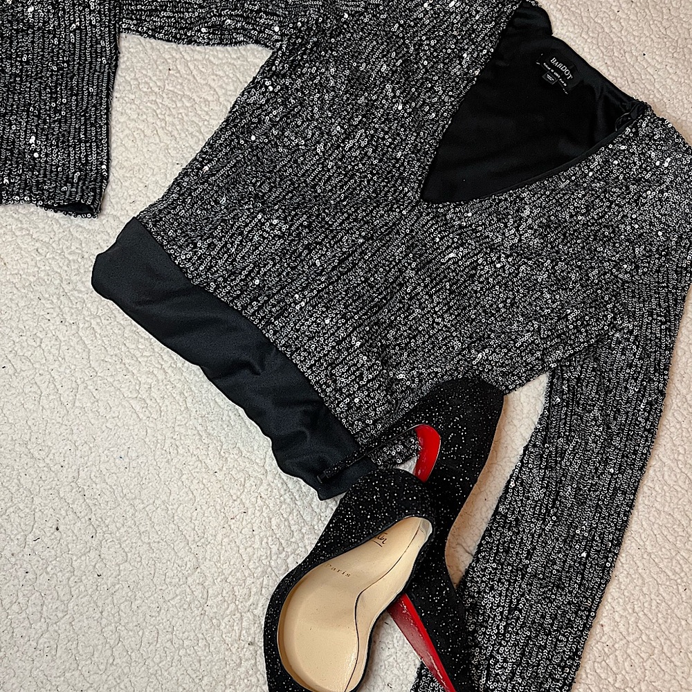 Sequin Body Suit - image 6